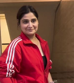 Hitting Gym after Returning from HoneyMoon Trip: the newlywed couples Arti Singh and Dipak Chauhan made their first appearance after their Honeymoon Trip