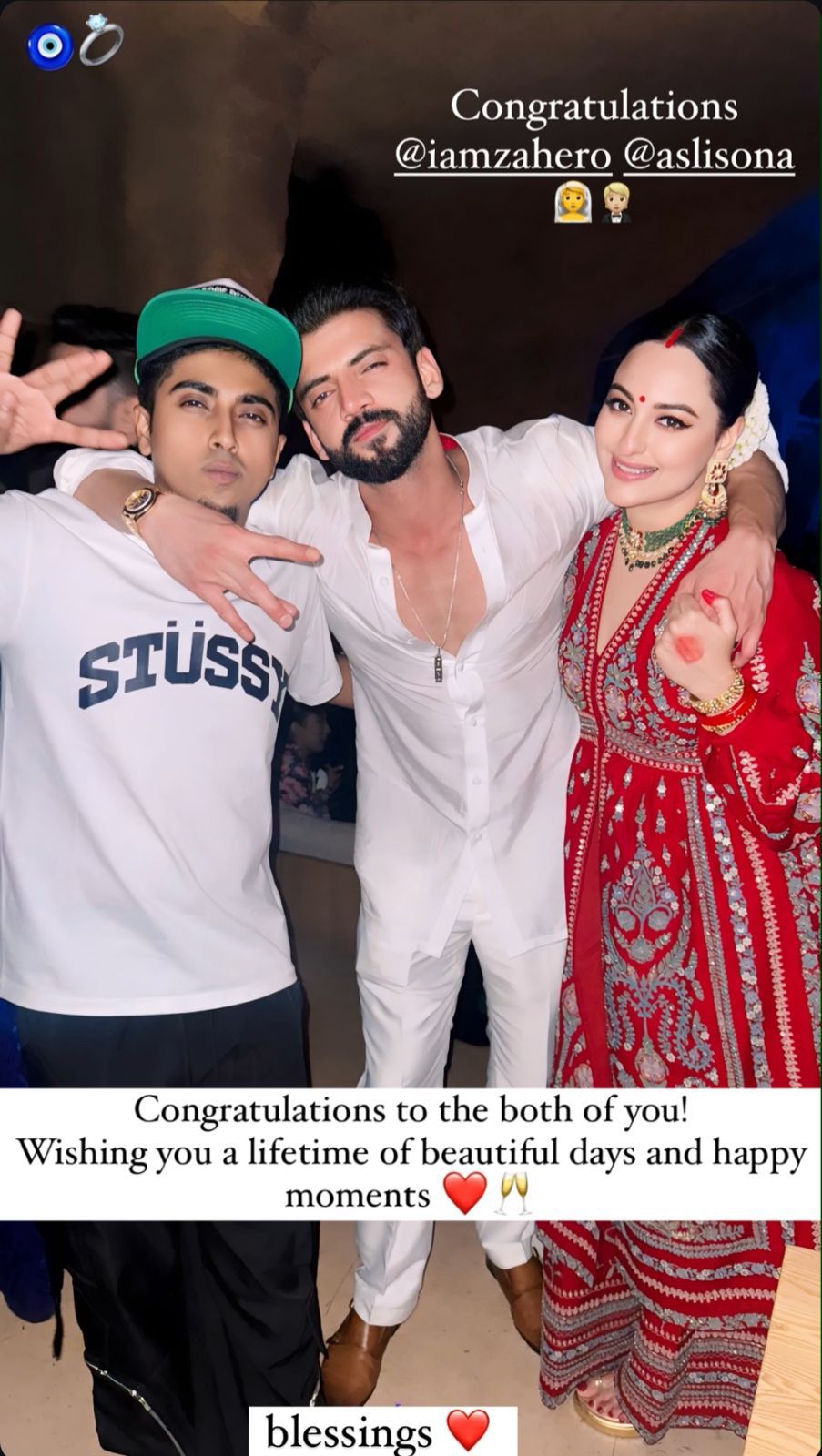 Rapper Mc Stan Celebrates Sonakshi Sinha and Zaheer Iqbal's Wedding with Heartwarming Post