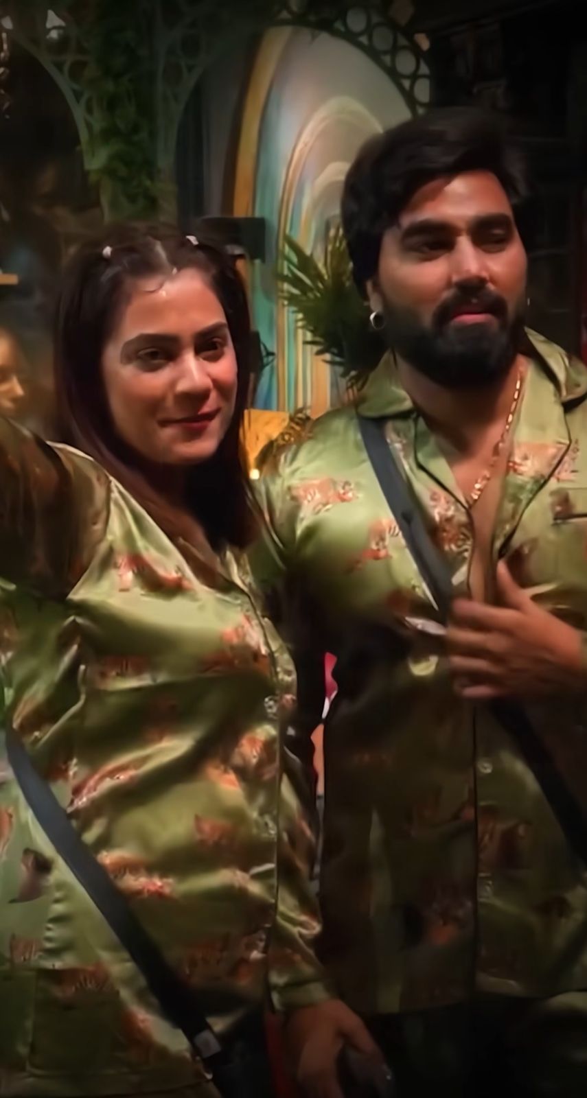 Bigg Boss OTT 3: Armaan Malik and Kritika Malik twin in night suit , create an adorable moment
