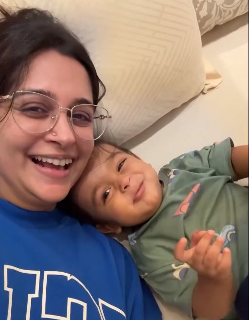 Cute Mother and Son Moments! The Famous celebrity shared a picture of her little bundle of Joy on her social media handle; Check Out the adorable images!