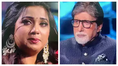 Kaun Banega Crorepati 16: The Mesmerizing Singer in tears in Amitabh Bachchan Show; Find Out The Actual Reason Behind the tears of Singer Shreya Ghoshal;