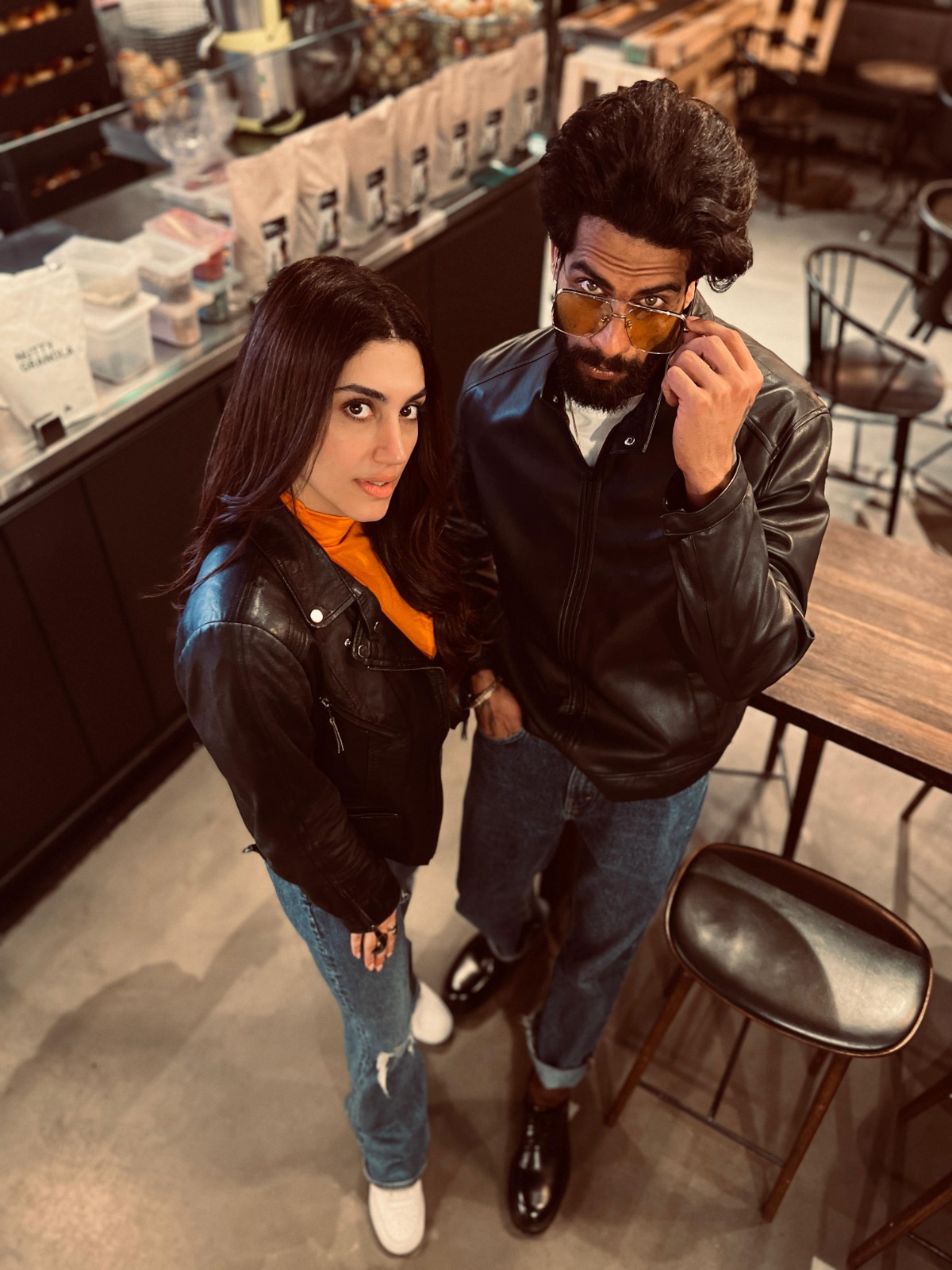 NEW LOVEBIRDS ALERT ?? Actress Delbar Arya Sparks Dating Rumors With Punjabi Heartthrob Singer Singga 