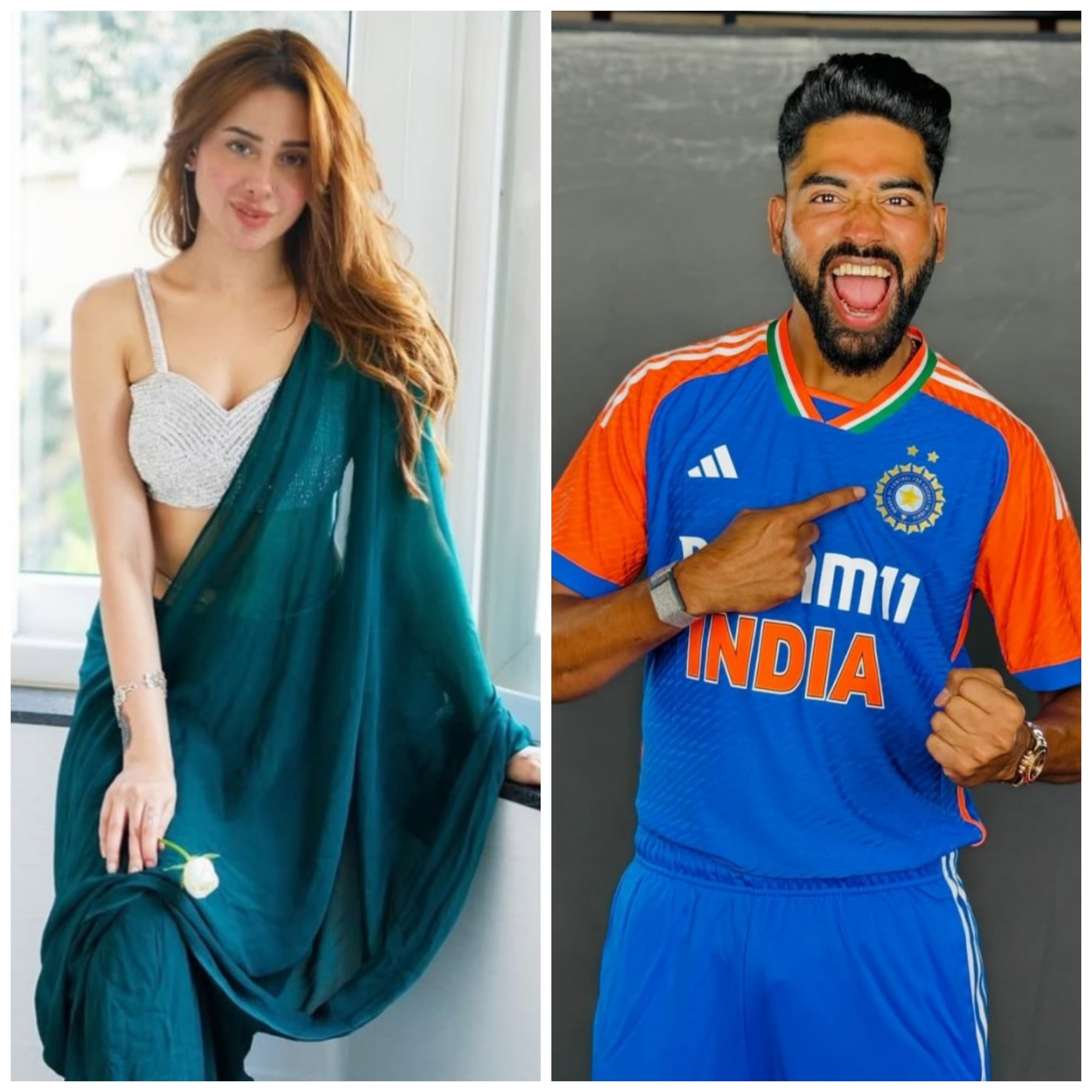 Confirmed: Actress Mahira Sharma and Cricketer Mohammed Siraj Are dating Each Other