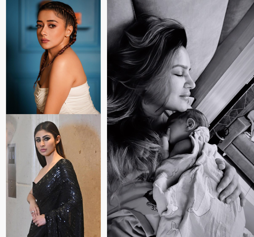 Actresses Mouni Roy And Tina Datta Convey Birthday Wishes For New Mom Aashka Goradia; Brent Goble Also Shares Lovely Pictures – Watch It!